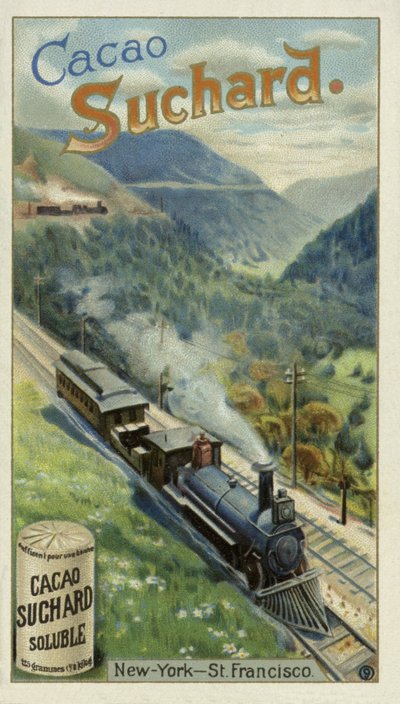 アメリカ合衆国、ニューヨークとサンフランシスコ間の鉄道 作： European School